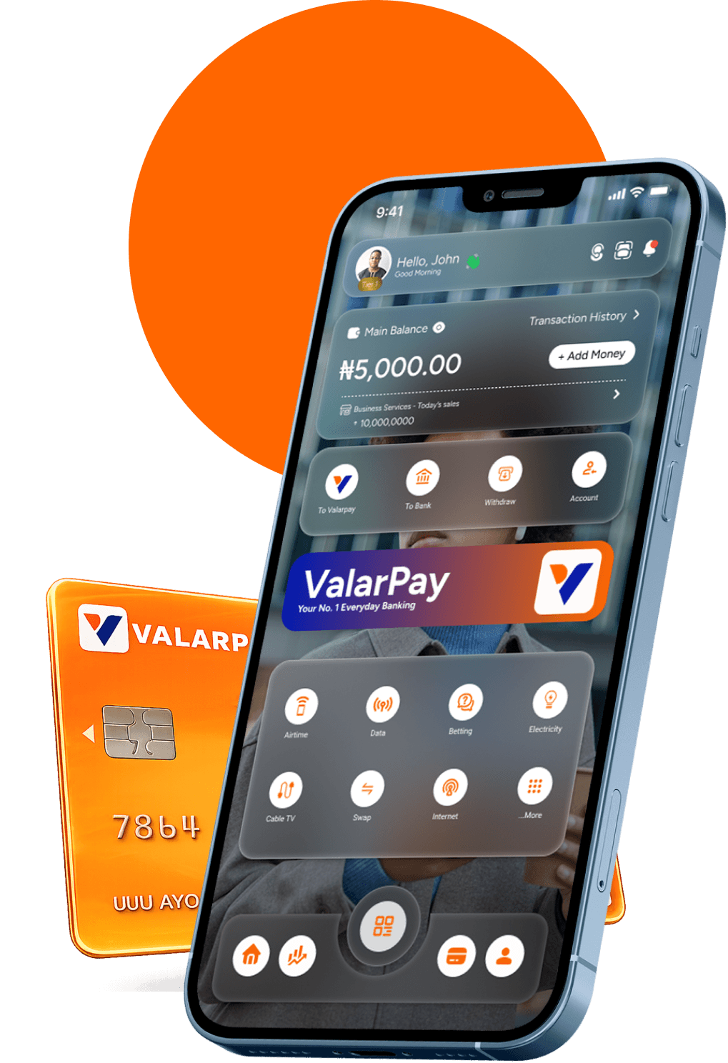 ValarPay Mobile App Features
